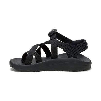 Women's CushZ Toe Loop Black