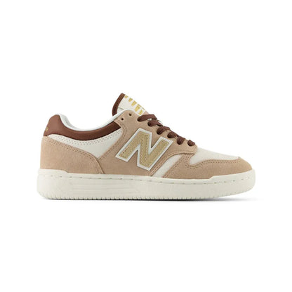 Kid's Grade School 480 Flat Taupe/Rich Oak