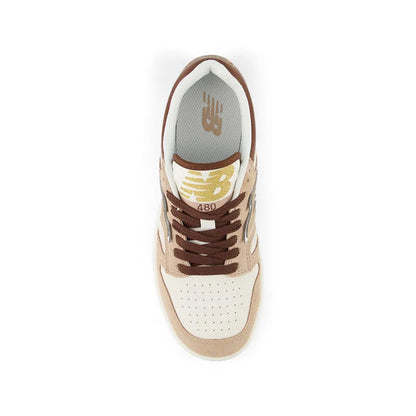 Kid's Grade School 480 Flat Taupe/Rich Oak