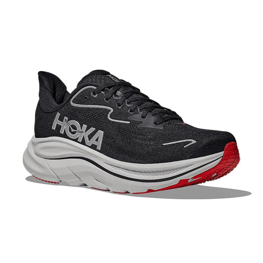 Men's Clifton 10 Black/Silver