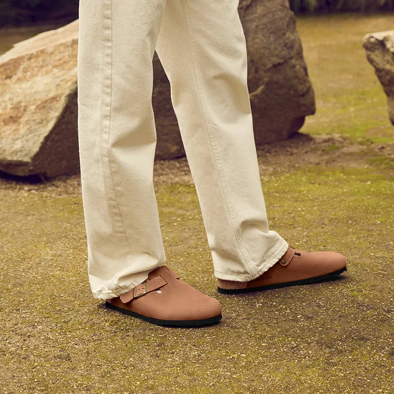 Men's Boston Cognac Oiled Leather