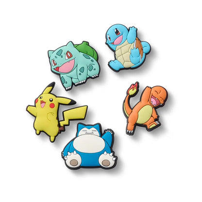 Jibbitz 5 Pack Pokemon Combo