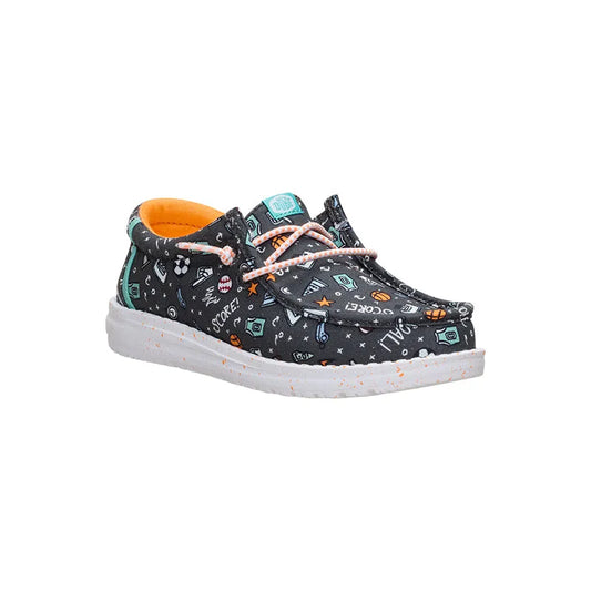 Kid's Preschool Wally Sports Fan Black/Multi