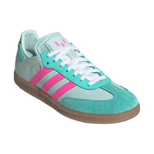 Men's Samba Messi Halo Mint/Pink/Gum