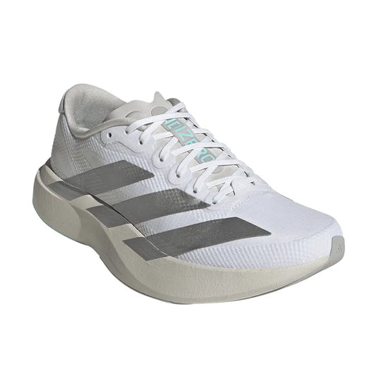 Women's Adizero EVO SL White/White/Aqua