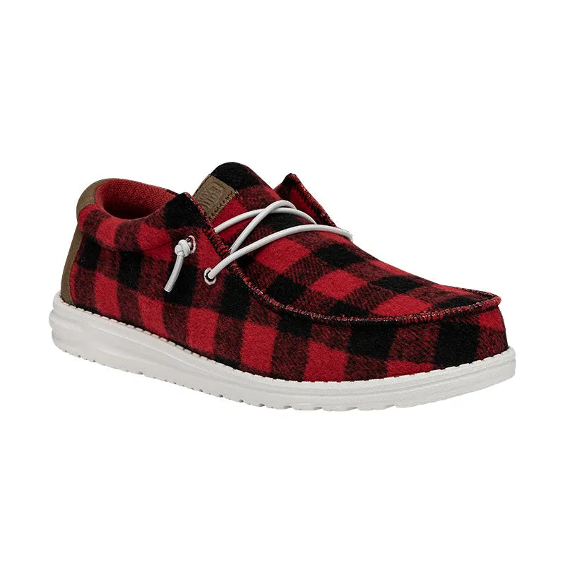 Men's Wally Buffalo Plaid Red