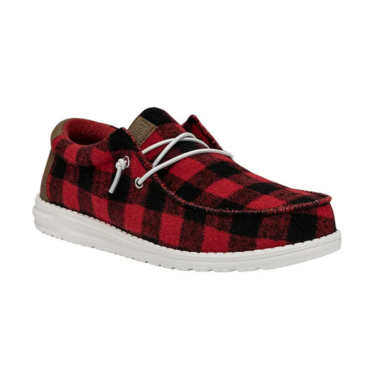 Men's Wally Buffalo Plaid Red