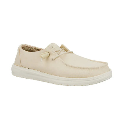 Women's Wendy Stretch Canvas Off White