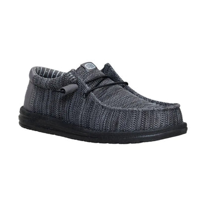 Men's Wally Stretch Sox Granite Grey/Black