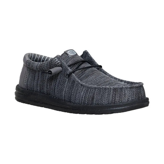 Men's Wally Stretch Sox Granite Grey/Black