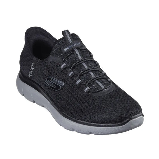 Men's Slip-ins Summits High Range (WIDE) Black Mesh/Trim