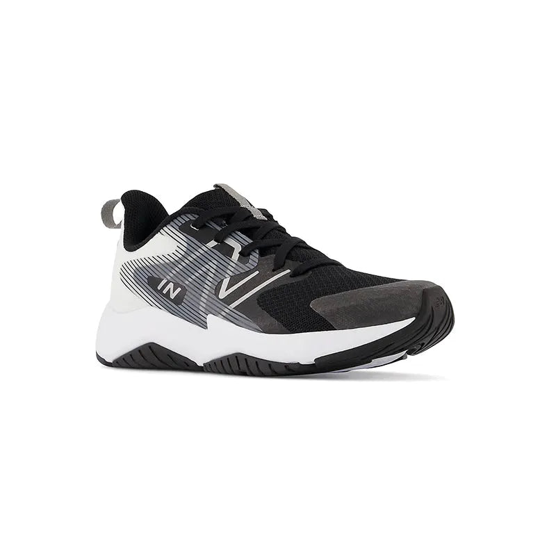 Kid's Grade School Rave Run V2 Black/White