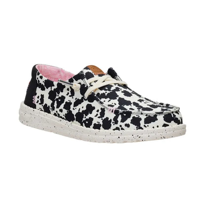 Women's Wendy Spotted Cow Black/Cow