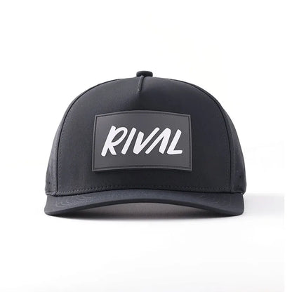 My Perforated Snapback Hat Black