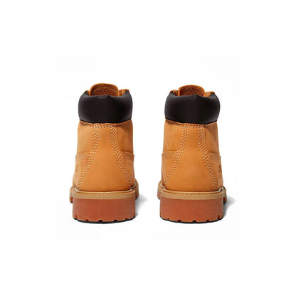 Kid's Grade School 6" Premium Waterproof Wheat Nubuck