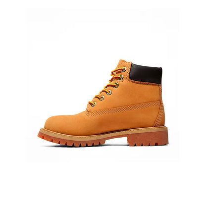 Kid's Grade School 6" Premium Waterproof Wheat Nubuck