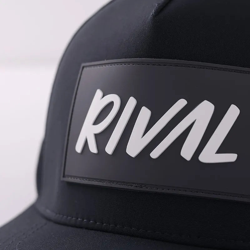 My Perforated Snapback Hat Black
