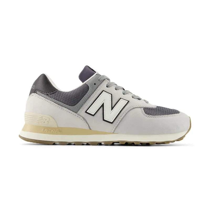 Men's 574 Black/Dark Silver