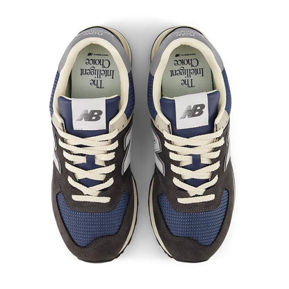 Men's 574 Black Cement/Slate Grey