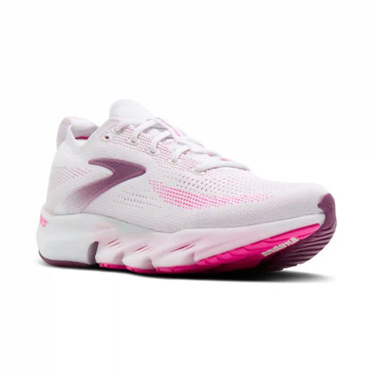 Women's Glycerin Flex White/Cyber Pink/Argyle