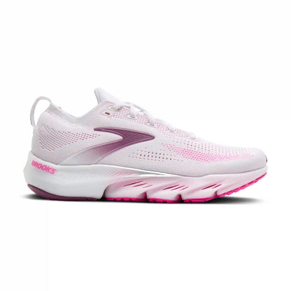 Women's Glycerin Flex White/Cyber Pink/Argyle