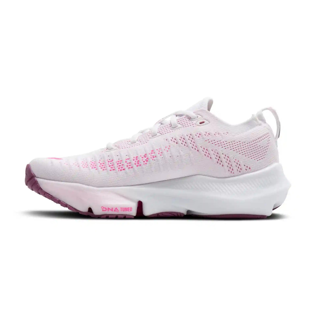 Women's Glycerin Flex White/Cyber Pink/Argyle