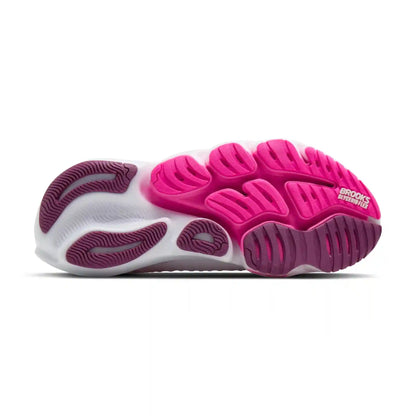 Women's Glycerin Flex White/Cyber Pink/Argyle